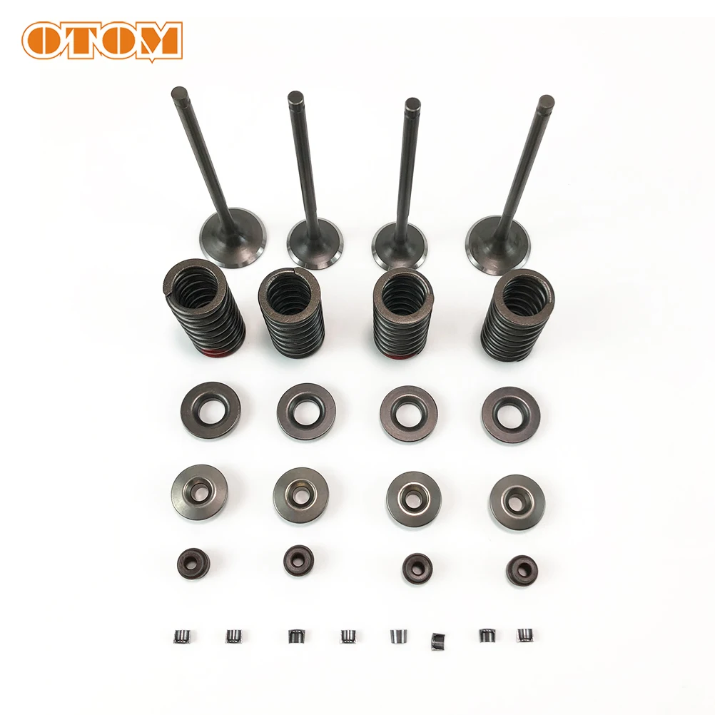 

OTOM Motorcycle Valve Set Intake Exhaust Lock Clip Spring For ZONGSHEN NC250 250CC 4 Stroke Engine Pit Dirt Bike Motocross Parts