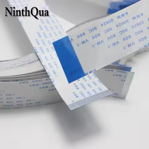 Flat flexible cable FFC FPC LCD cable AWM 20624 80C 60V VW-1 FFC 1.25MM Pitch 100/50/200/300MM 4P-30P 27P 25P 23P 15P 13P 19P