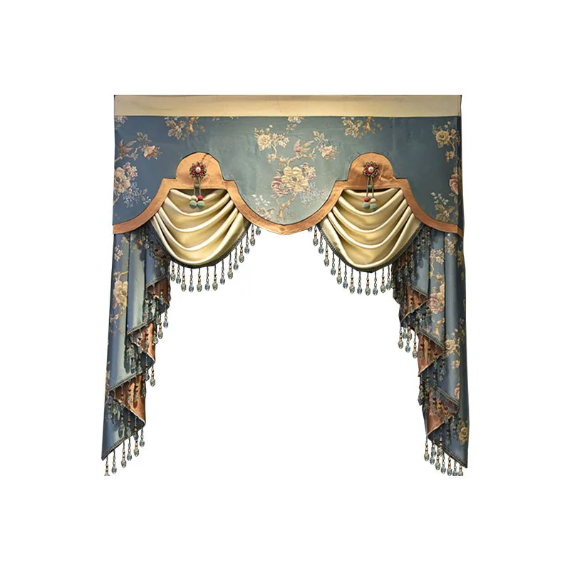 

Court European style luxury living room bedroom high-grade Valance use Decorations Home for Living Room Wedding Stage