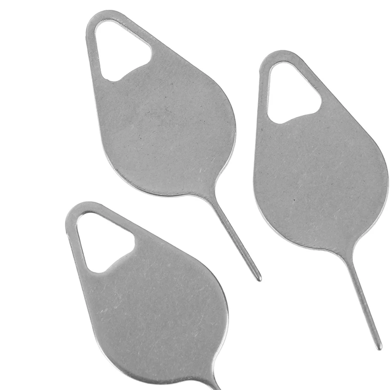 10pcs Sim Card espellere Pin strumento chiave ago SIM Card Tray Holder espellere Pin per IPhone7 6 5 per Xiaomi3 per Samsung