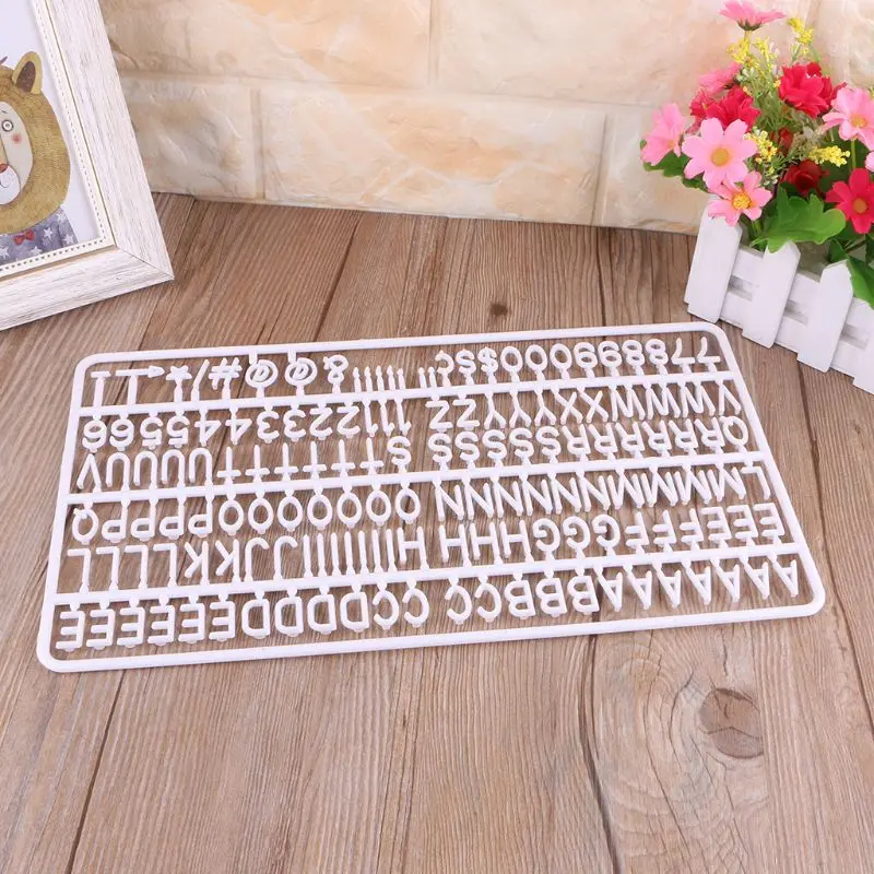 2021 New Letter Board Letters Set 300 Numbers Special Characters Words For Felt Changeable Message Signs & Letterboards