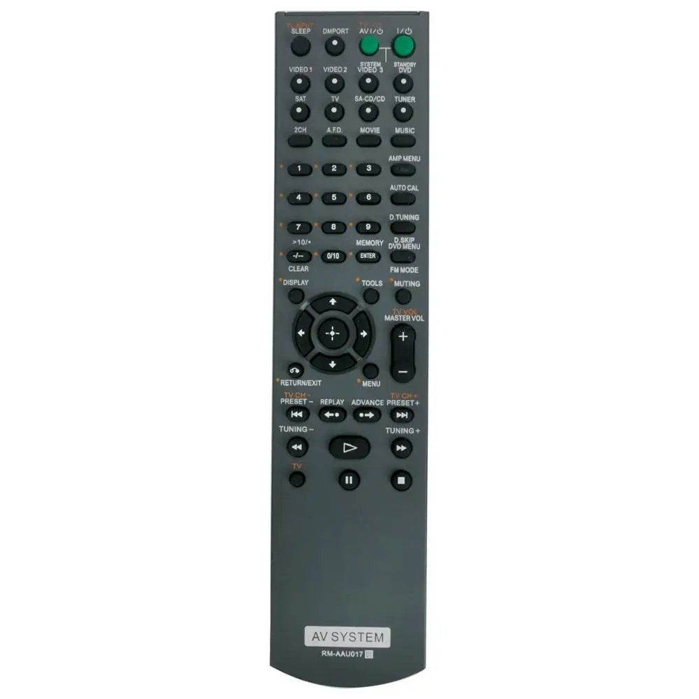 New RM-AAU017 Replaced Remote Control fit for Sony Home Theater System HT-SF2000 HT-SS2000