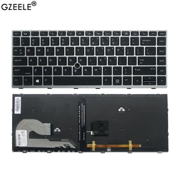 US/RU/FR/LA Laptop keyboard FOR HP EliteBook 745 840 G5/G6 846 G5/G6 848 G5/G6 Zbook 14U G5/G6 HSN-I17C-4/I13C-4 I24C MT44 MT45