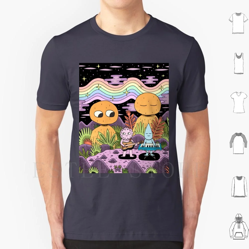 Spectrum T Shirt Print Cotton People Music Gem Precious Cute Stars Rainbow Love Acceptance Cosmic Power Energy Positive Chill