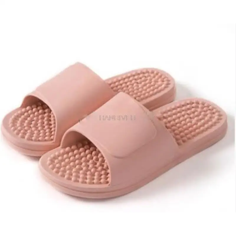 

Household soft bottom bathroom non-slip foot massager massage slippers female summer acupuncture point foot massage shoes indoor