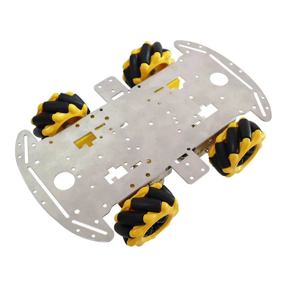 

Mecanum Wheel Robot Kit 4WD Omnidirectional Wheels Smart Robot Car Chassis Kit