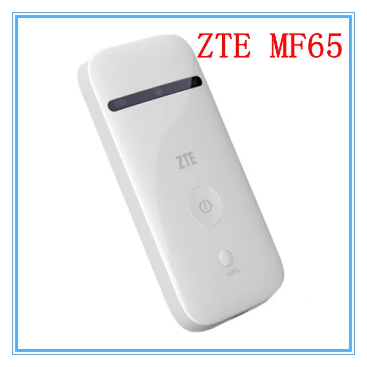 

Unlocked ZTE MF65 POCKET WIFI 3G Mobile Hotspot HSPA+ DL 21.6Mbps wireless router