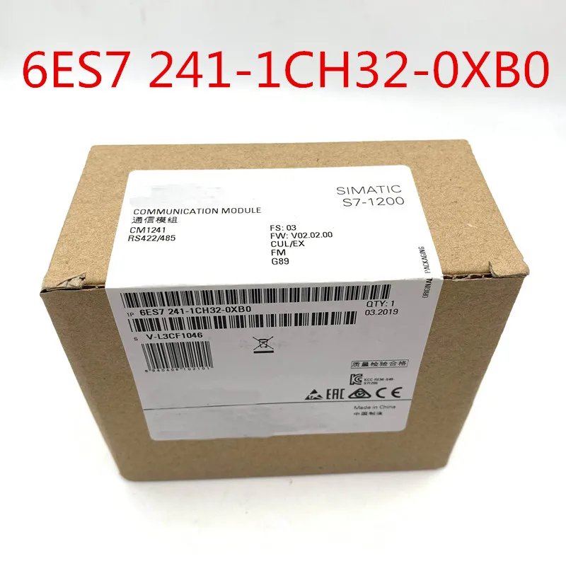 

6ES7 241-1CH32-0XB0 6ES7241-1CH32-0XB0 S7-1200 6ES7241-1CH30-1XB0 New original boxed PLC