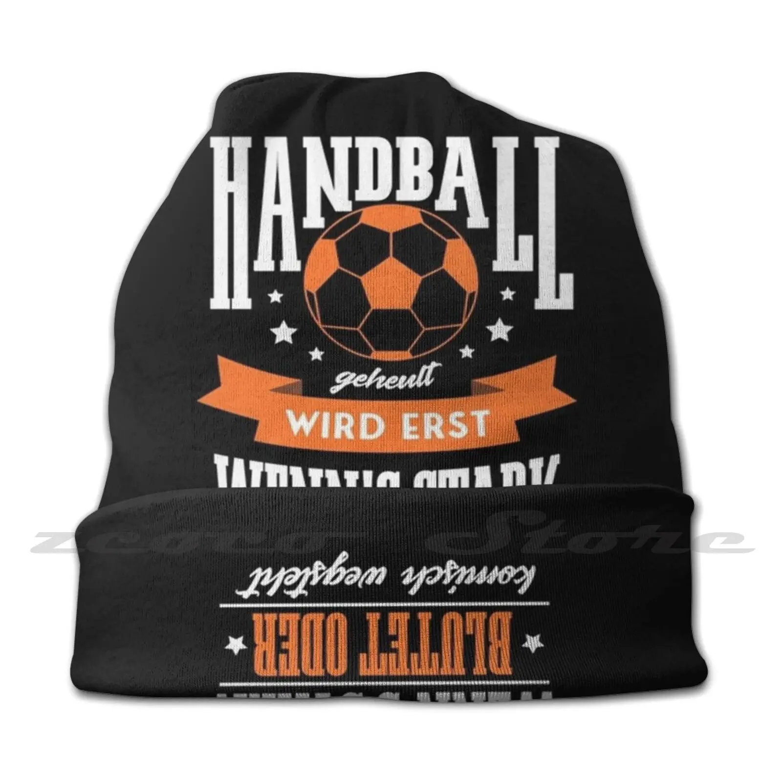 Handball Handball Player Handball Player Saying Adult Kids Knit Hat Hedging Cap Outdoor Sports Breathable Idea Indoor Sports