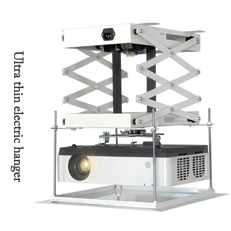 Projetor telescópico doméstico t1000/t1500/t2000, cabide elétrico projetor, controle remoto controla automaticamente a estrutura de elevação