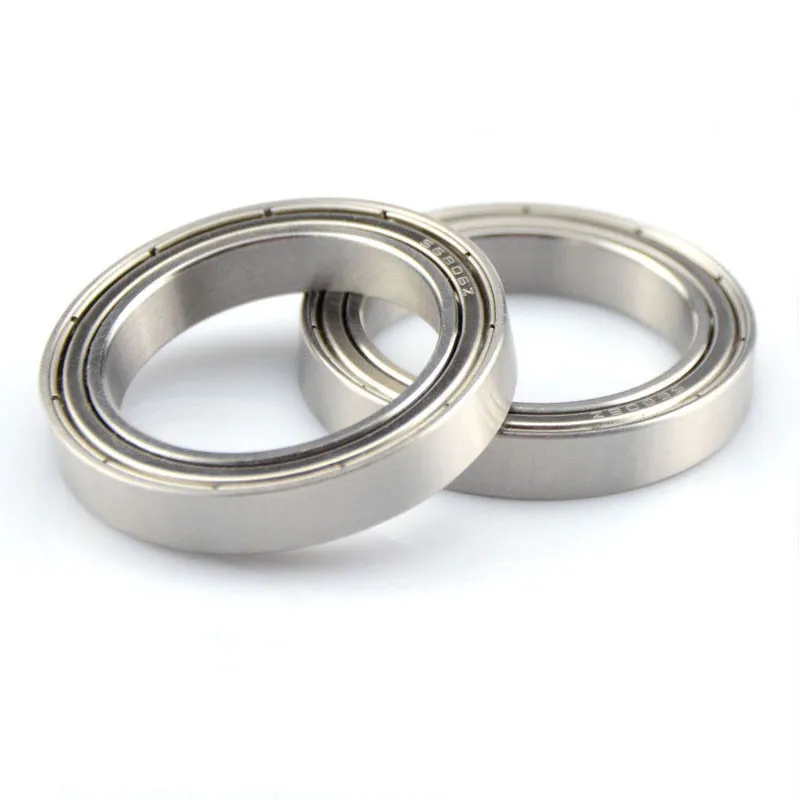 50pcs stainless steel bearing S6801ZZ S6801-2RS 12*21*5mm thin wall deep groove ball bearing 6801 -2RS RS ZZ 12x21x5 mm