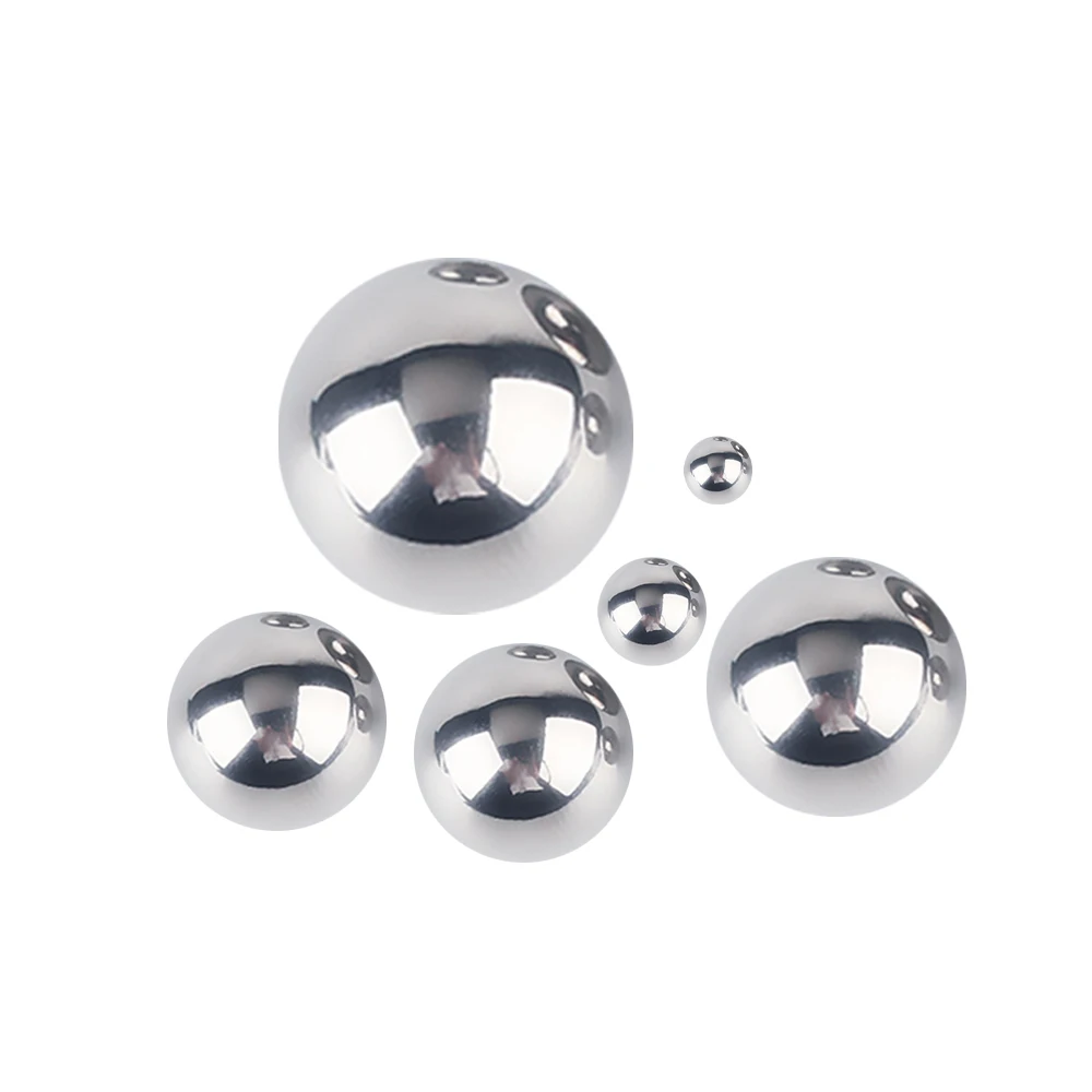 100pcs GCR15 Bearing Steel Balls1.2/2/3/3.175/3.969/4.5/5/6/6.35/7/8/9/9.525mm OD Small Ball G10 High Precision Screw Steel Ball