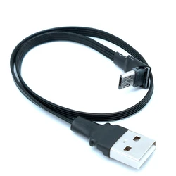 5CM 10CM Up Down Left Right Angled 90 Degree USB Micro USB Male to USB male Data Charge connector Cable 20cm 50cm