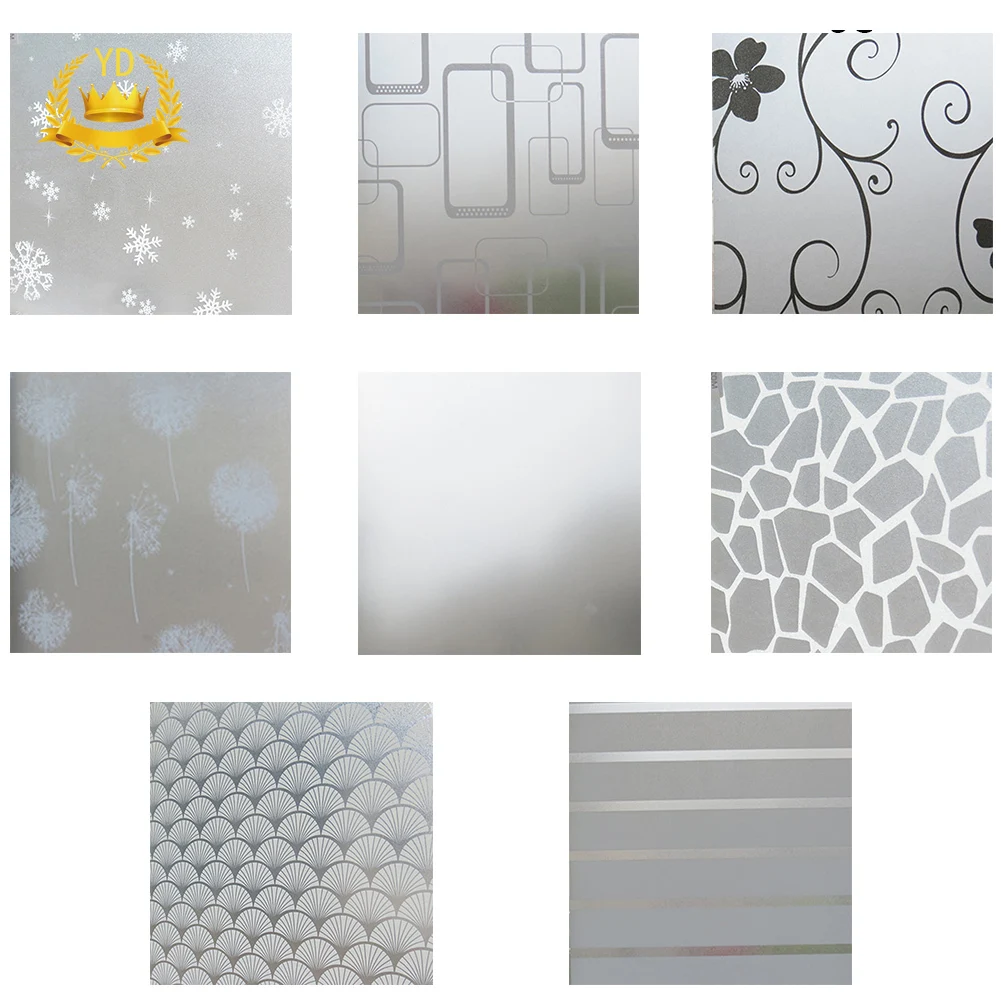 Hot 200 x 60CM/Roll Room Bathroom Home Glass Window Door Privacy Film Sticker PVC Frosted