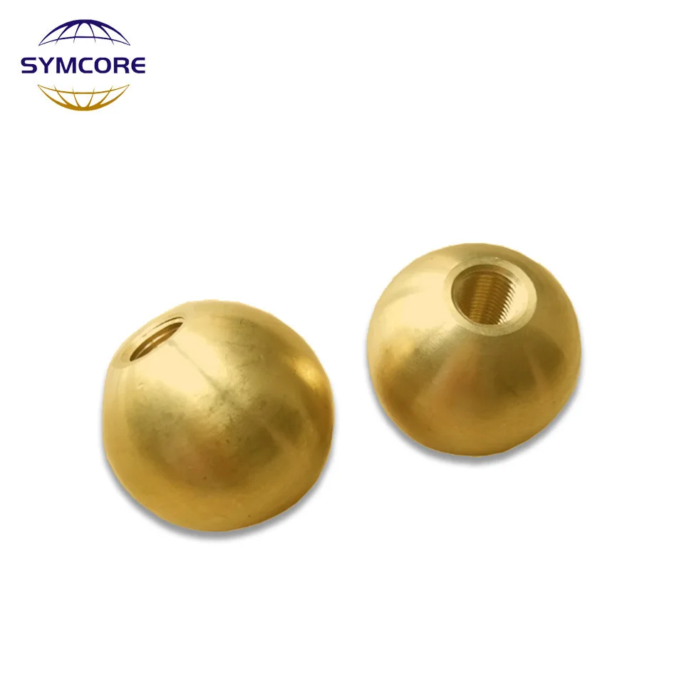 2Pcs Diameter 35mm Female Ball Head Hanging Board Inner Tooth M10*1.0mm Brass Nut Round Head Cap Decorative Nut