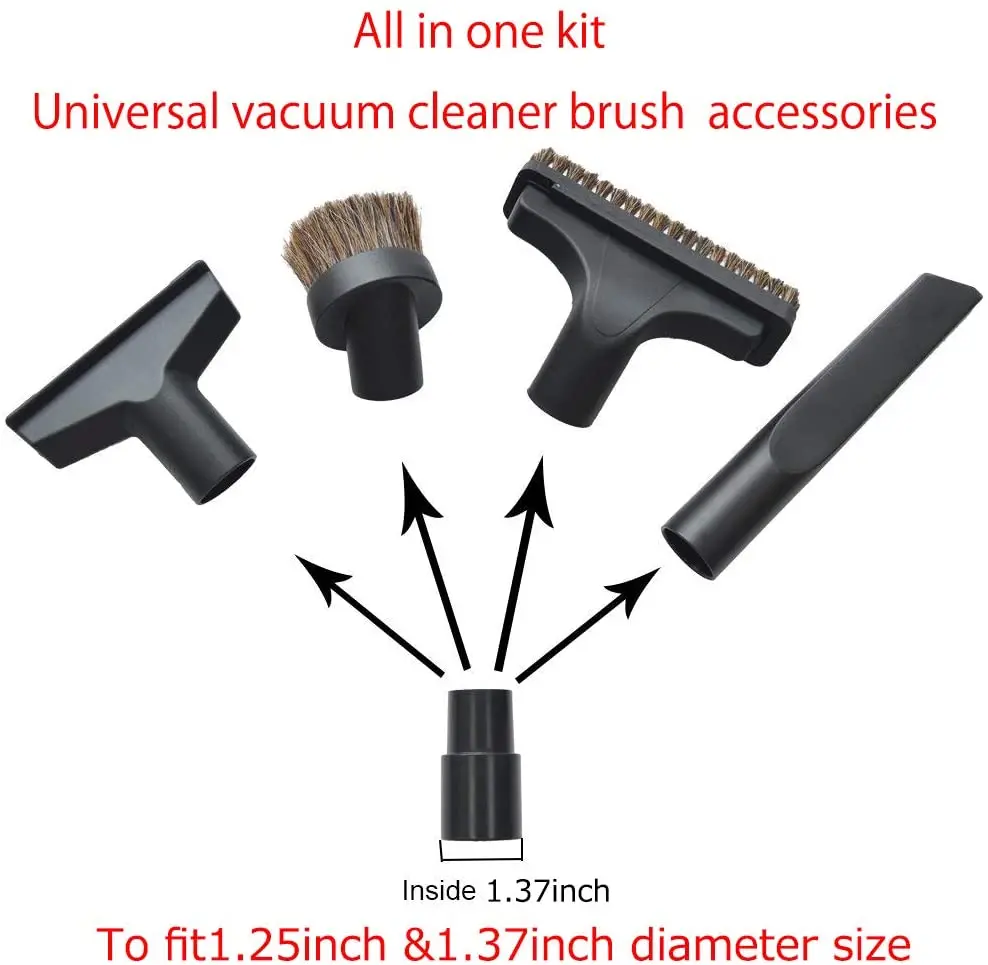 5 In 1 aspirapolvere spazzola ugello spolverino domestico Crevice Kit di strumenti per scale 32mm 35mm