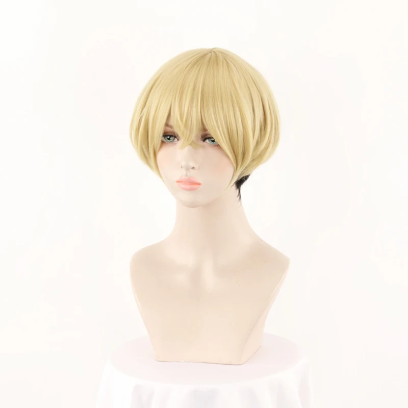 

Tokyo Revengers Chifuyu Matsuno Short Wig Cosplay Costume Heat Resistant Synthetic Hair Men Women Carnival Party Wigs