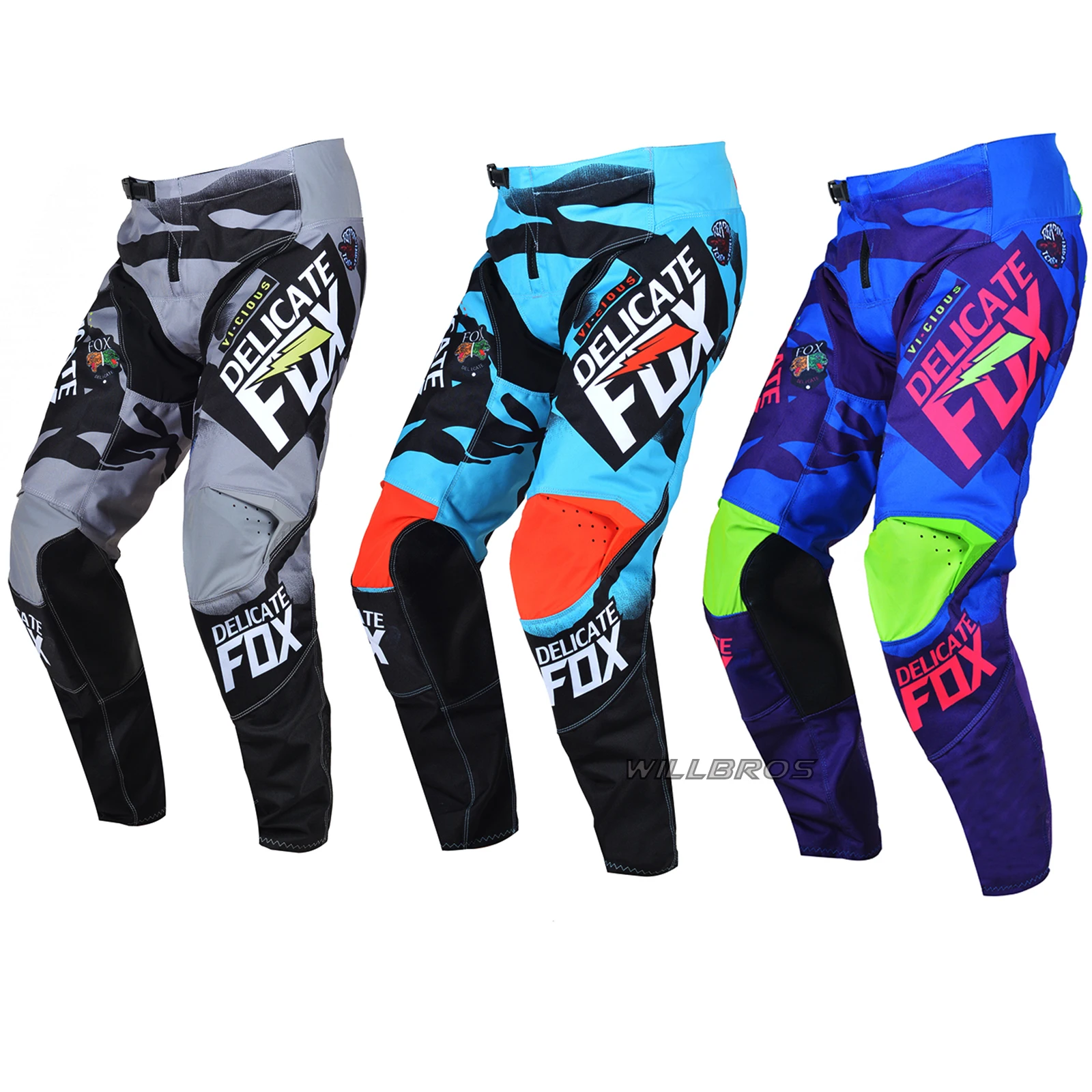 

Free Shipping Delicate Fox 180 Vicious Trousers Motocross Racing Pants MX ATV UTV Mountain Bicycle Offroad Cycling Mens