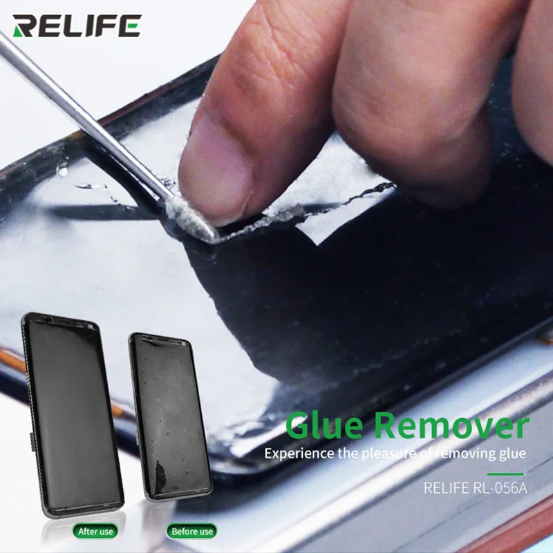 Relife Cola Removedor Furadeira Elétrica, Ajuste de Velocidade, Ferramenta Limpa, OCA Celular, Tela LCD, Adesivo, Luz Fria, Ferramenta Clara, RL-056A