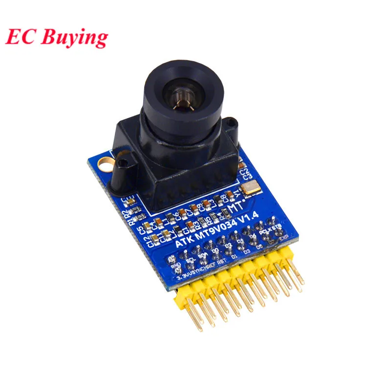 MT9V034 Camera Module 36W Global Exposure Support Monochrome Camera 752*480 1/3 Inch Dual Register Mode