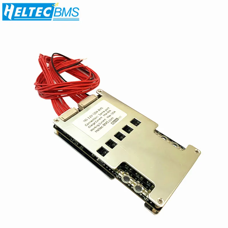 

Heltecbms bms 16s 48v lifepo4 60A 120A 18650 BMS Ternary lithium battery BMS 48v with balanced module Energy storage bms