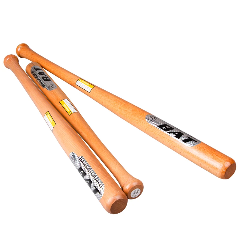 53-83cm mazza da Baseball in legno massello bastone da Baseball professionale in legno duro Softball sport all'aria aperta attrezzature per il Fitness difesa