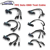 7PCS Test Line Cables for Benz All EZS Bench Test Cable EIS ELV 7G+ISM+MB ESL Test Cables