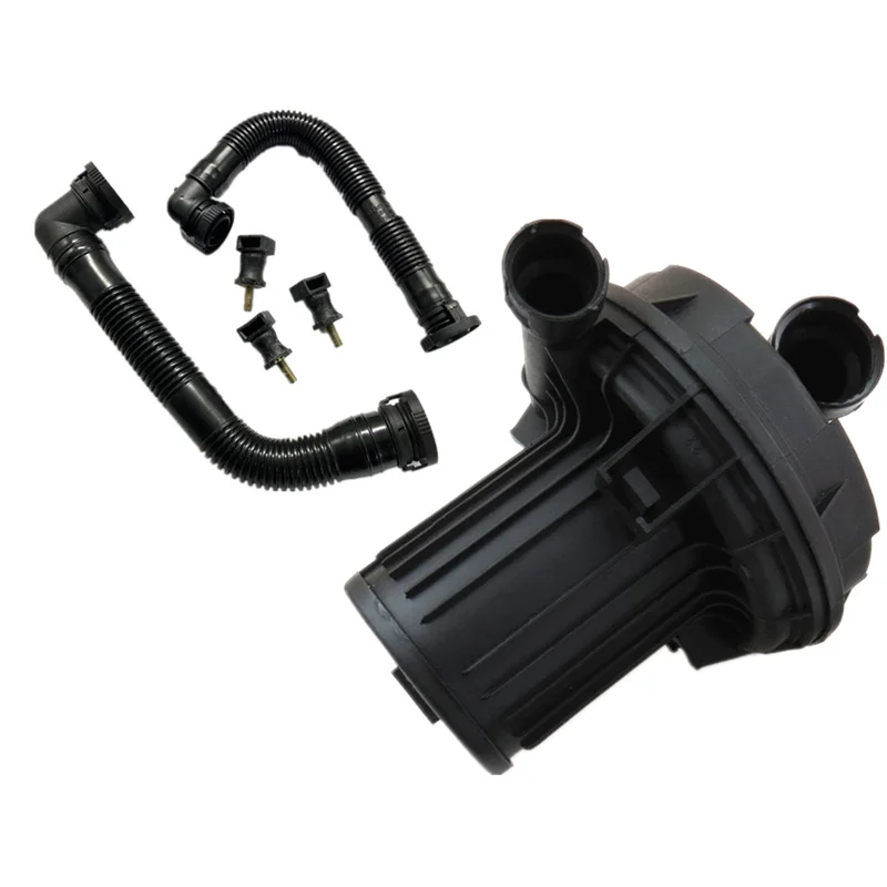 

Smog Auxiliary Secondary Air Pump + Fixed Bracket & Exhaust Hoses 1.8/2.0T For VW Beetle Golf Jetta Passat 06A131127L 06A959253B