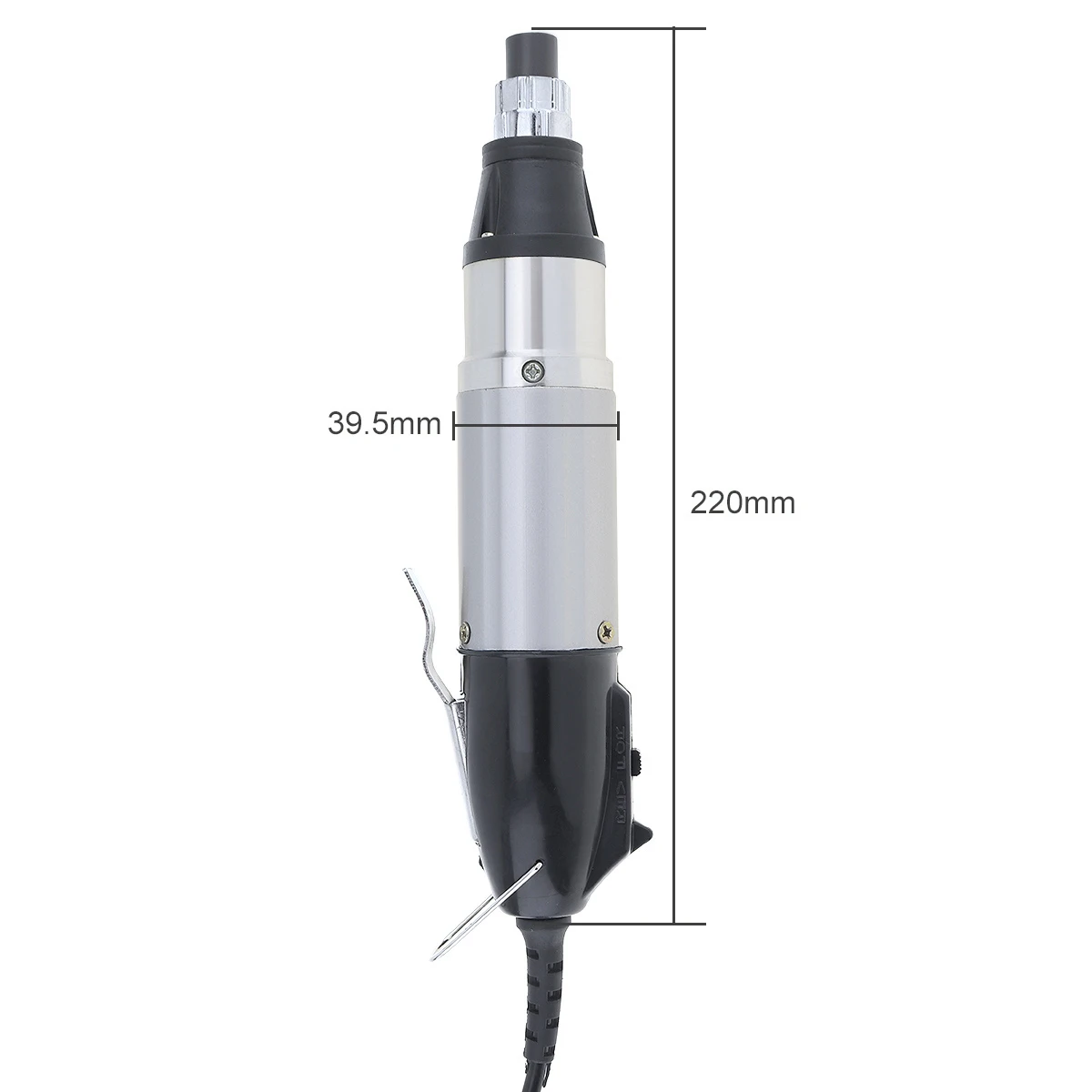 Imagem -02 - Chave de Fenda Elétrica com Adaptador de Voltagem Ajustável e Brocas de Chave de Fenda para Uso Doméstico