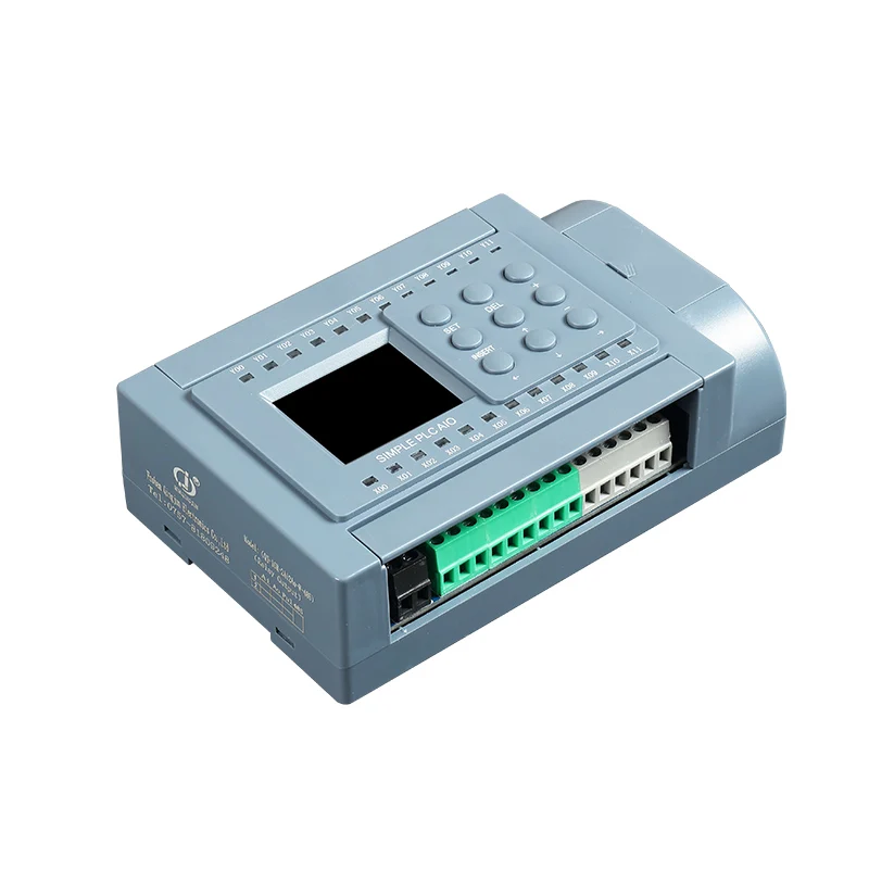 Huaqingjun 8DI 8DO Relay PLC 2AI 0-10V Pulse Outputs WIFI Programmable Controller for Servo Motor