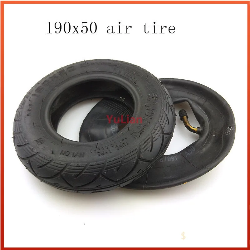 

190x50 Inner and Outer 8-inch Pneumatic Tire for Evo Electric Scooter Explosion-proof Thickened Tyre