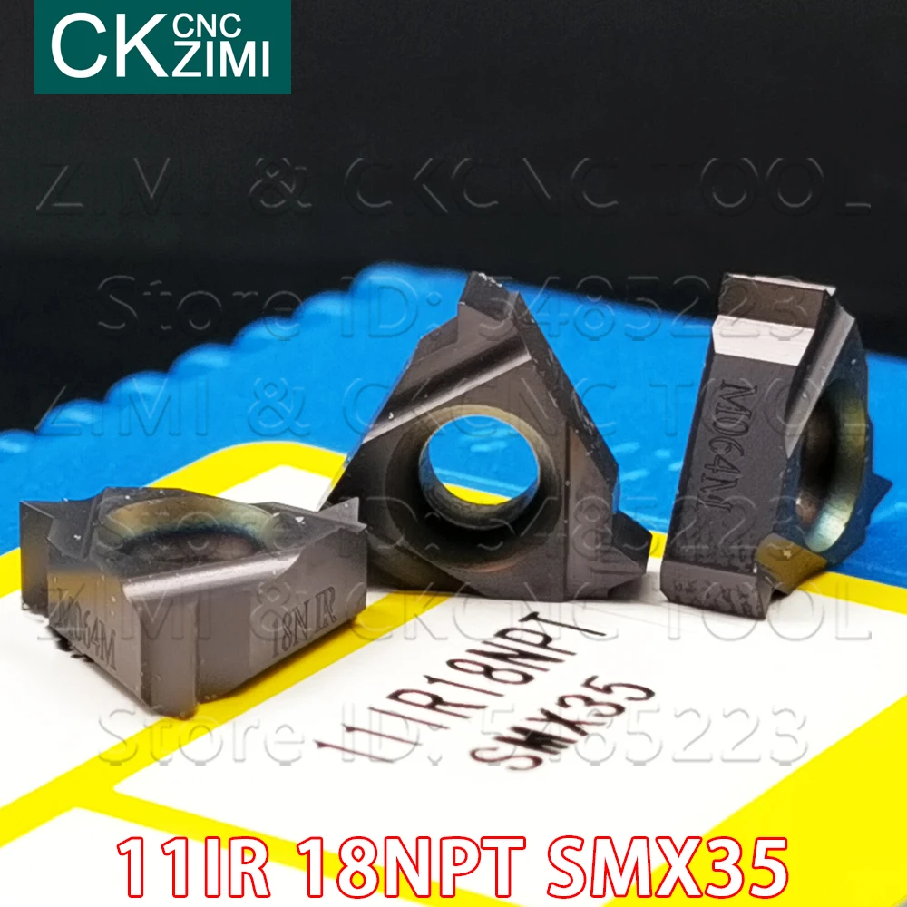 11IR 18NPT SMX35 Carbide Inserts internal Threading Inserts CNC wood turning tools Indexable Lathe Inserts for stainless steel