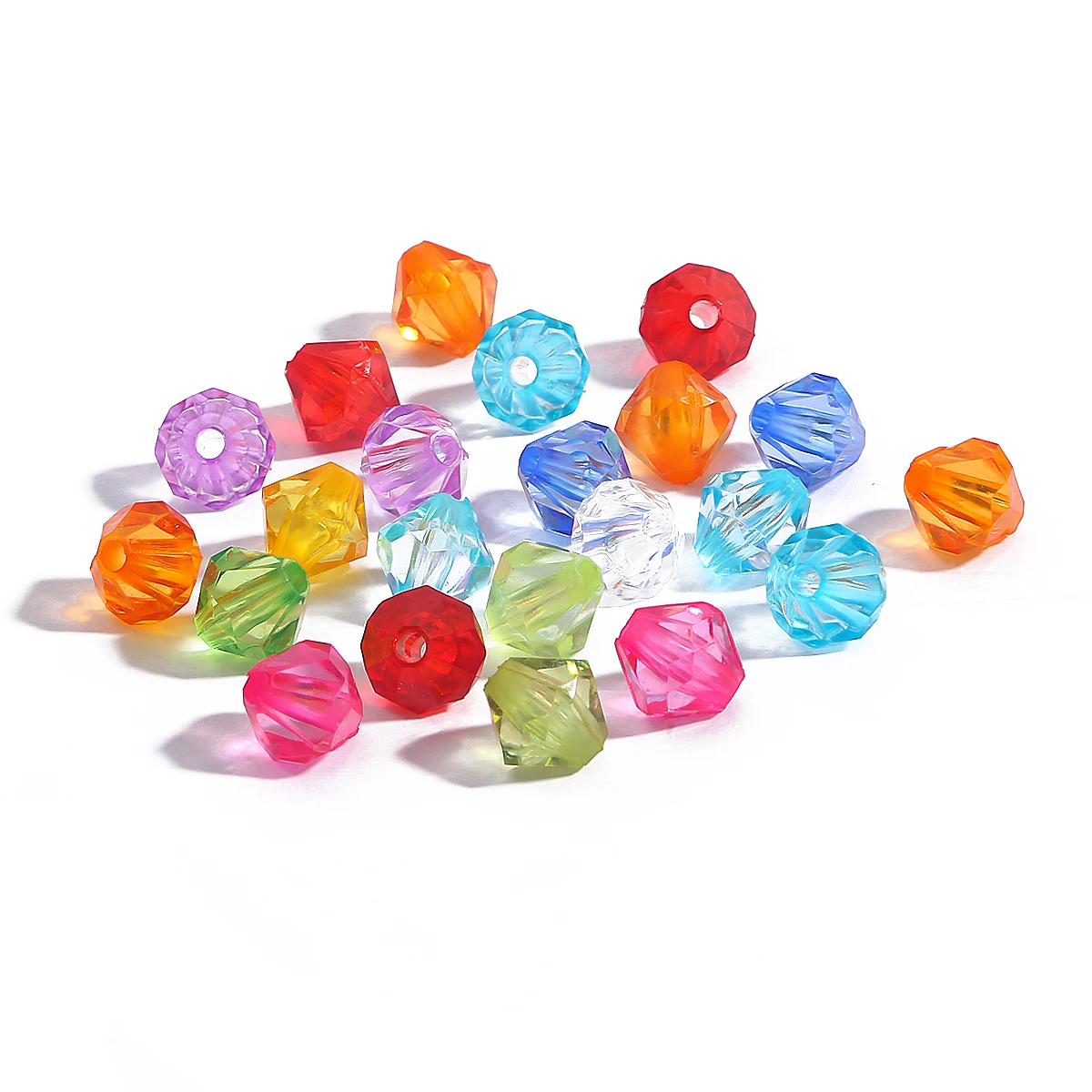 50-500 Pcs Cut Disco Ball 4-10mm perline sciolte in cristallo, utilizzate per gioielli che fanno vari colori fai-da-te