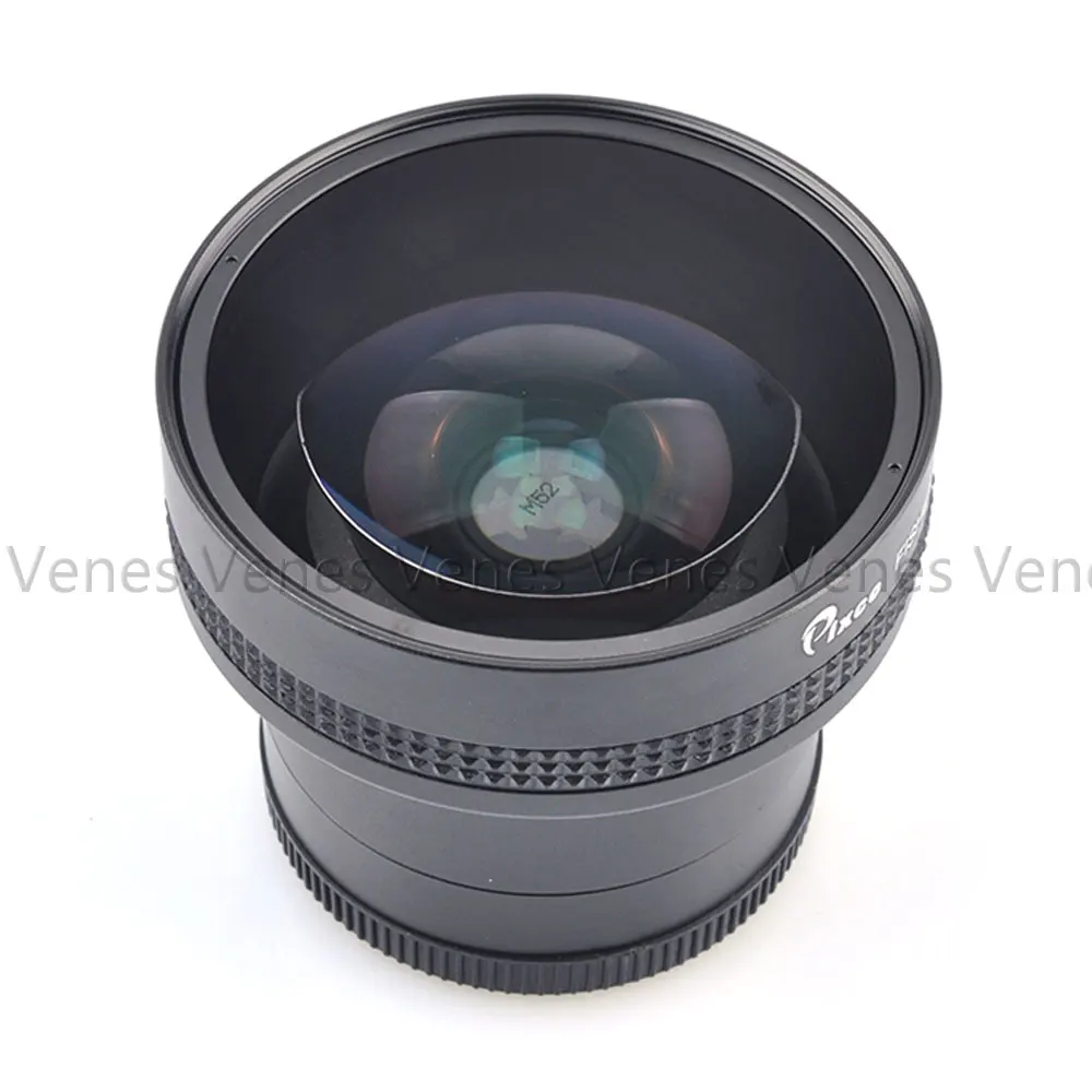 Gift! 52MM 0.25X Super Macro Wide Angle Fisheye Lens thread lens For Canon Fuji FX NIKON PENTAX DSLR SLR Camera Free Shipping