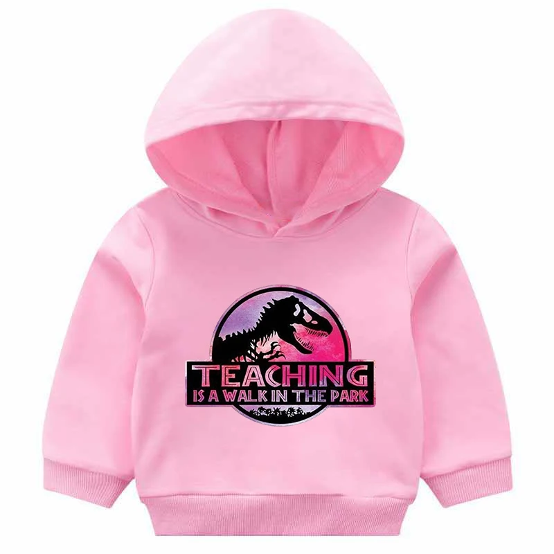 202 hot sale girls hoodies JURASSIC PARK Print Hoodies Child Funny Harajuku Kids Sweatshirt Hipster Kawaii Tops Boys hoodie