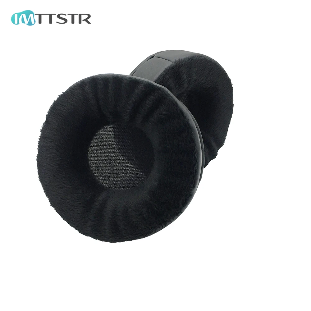 Velvet Leather Round Ear Pads Earpads Earmuff Replacement for All of Headphones 65 70 75 80 85 90 95 100 105