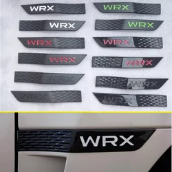 2PCS/SET For Subaru WRX New 3D Badge Decoration Fender Skirts Sticker Car Fenders Stickers Car Styling