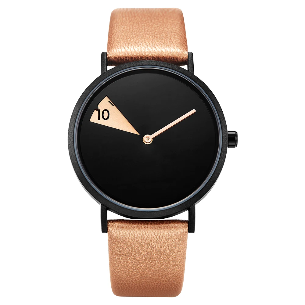 Watch For Women Crative Dial Design Relogio Feminino Quartz Movement Watches High Quality Leather Strap Watch Montre Femme