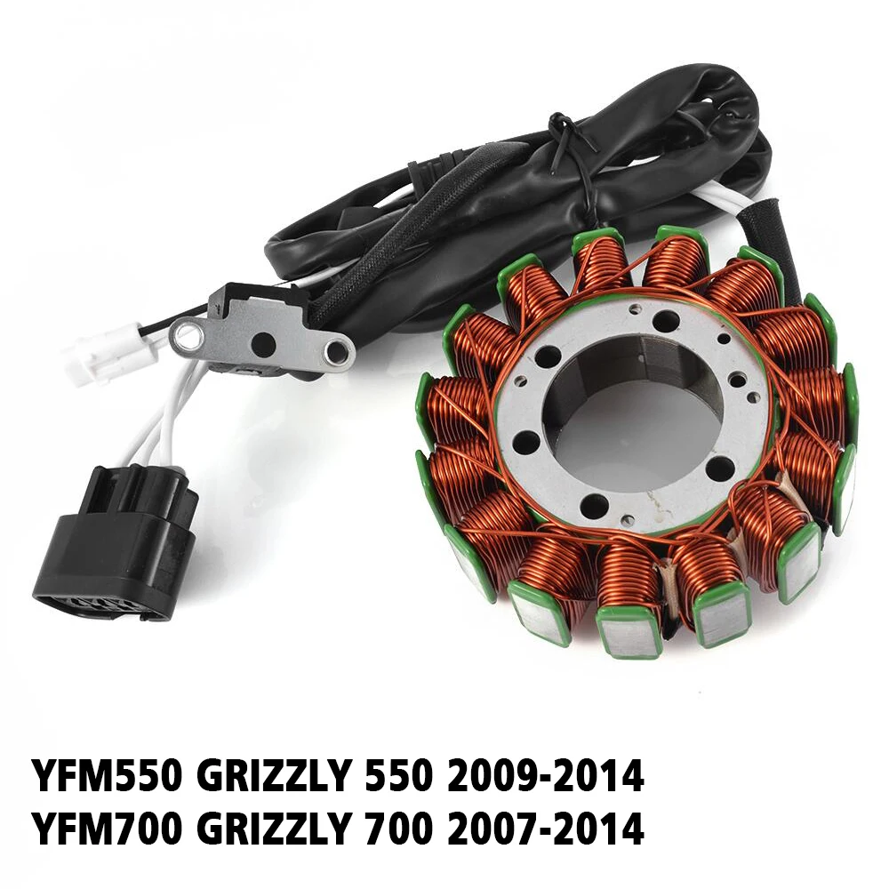 

Magneto Engine Generator Stator Coil For Yamaha ATV YFM550 YFM700 Grizzly 550 700 2007-2014 YFM 550 700 Grizzly550 Grizzly700