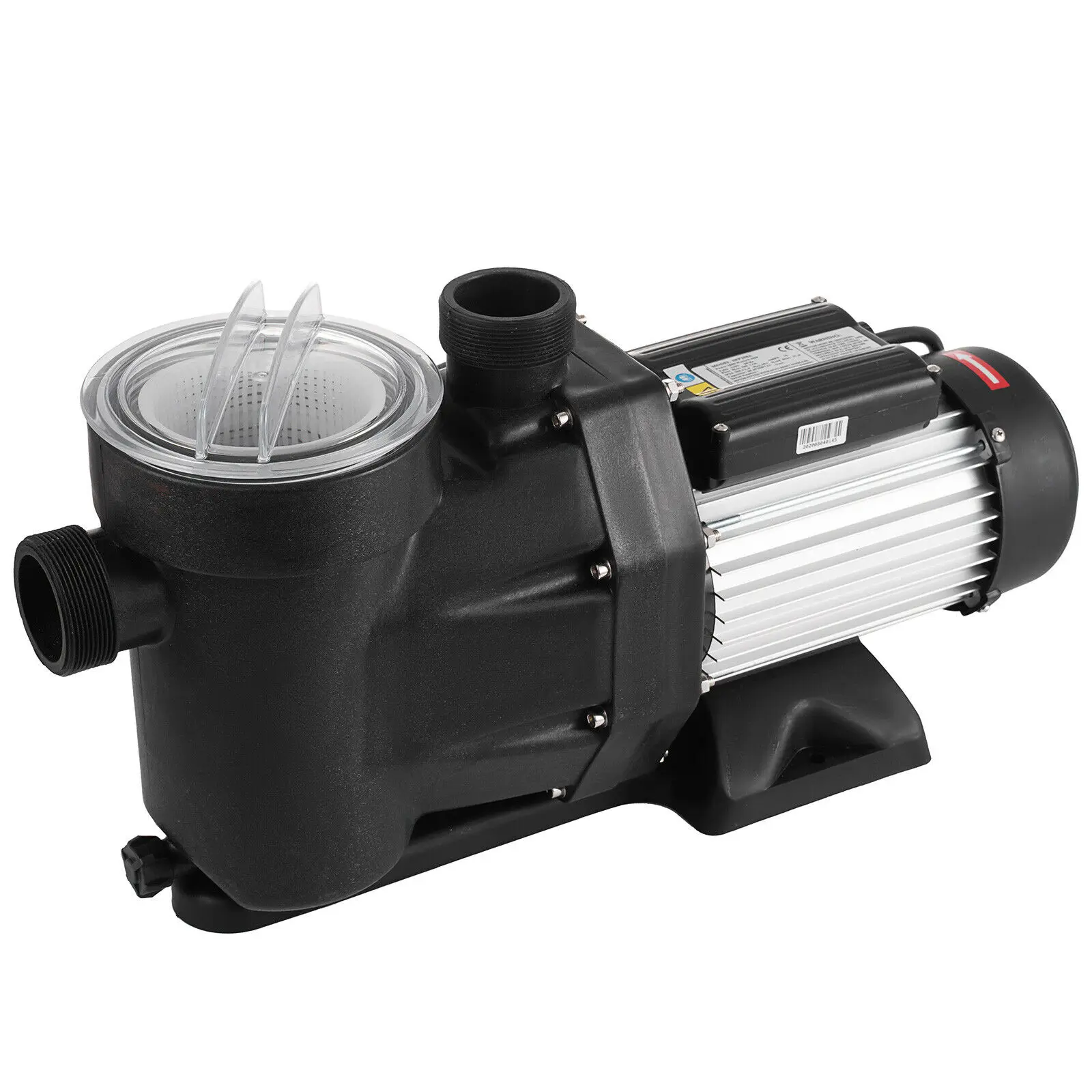 Imagem -03 - Bomba para Piscina com Filtro de Areia Alto Fluxo 1.5hp2.5hp 1850w Bomba de Aquário Marinho para Piscina Dentro e Acima do Solo