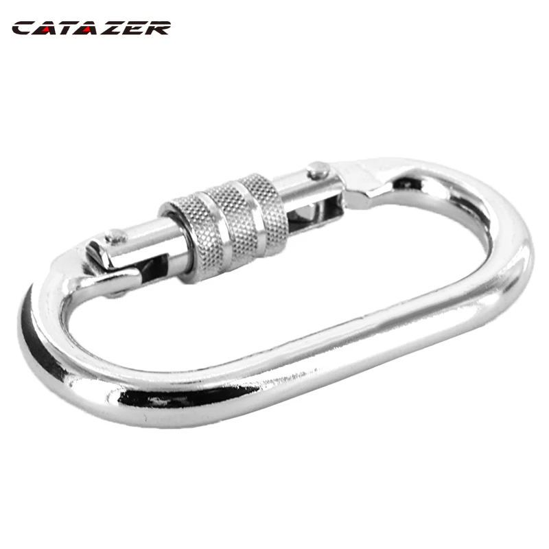 Metal Connection Ring Metal Quick Connection Ring Safety Buckle Mountaineering Buckle Chain Buckle Runway Buckle Safety Buckle