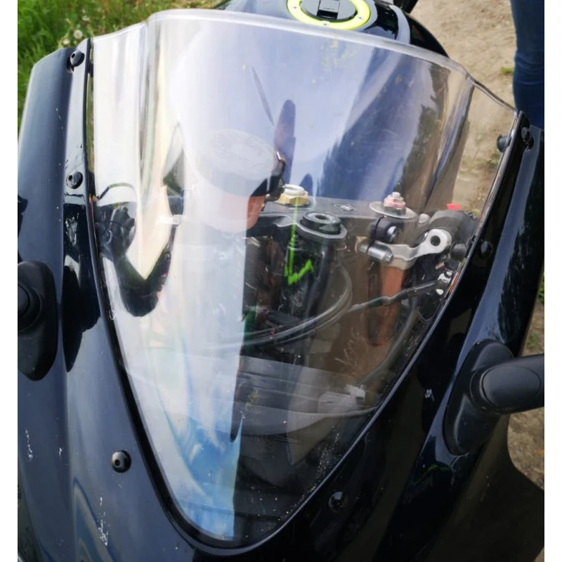 Windscreen For 2005 2006 Suzuki GSX-R1000 GSXR1000 GSX-R GSXR 1000 K5 K6 Screen Windshield Iridium Smoke Blue Transparent - view 5
