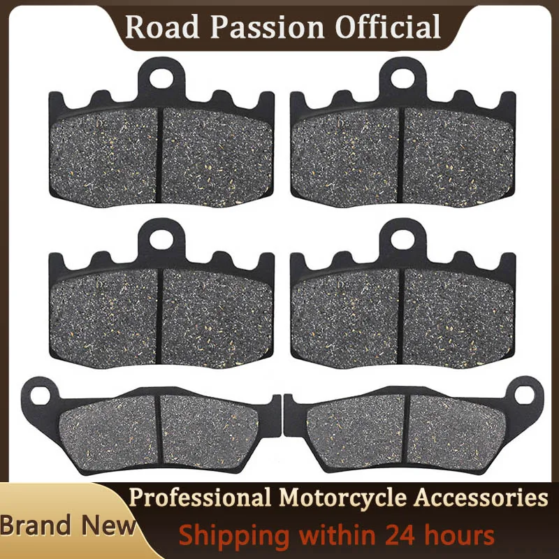 Road Passion Motorcycle Front and Rear Brake Pads for BMW R 1200 RT R1200 RT R1200RT K26 2003 2004 2005 2006 2007 2008