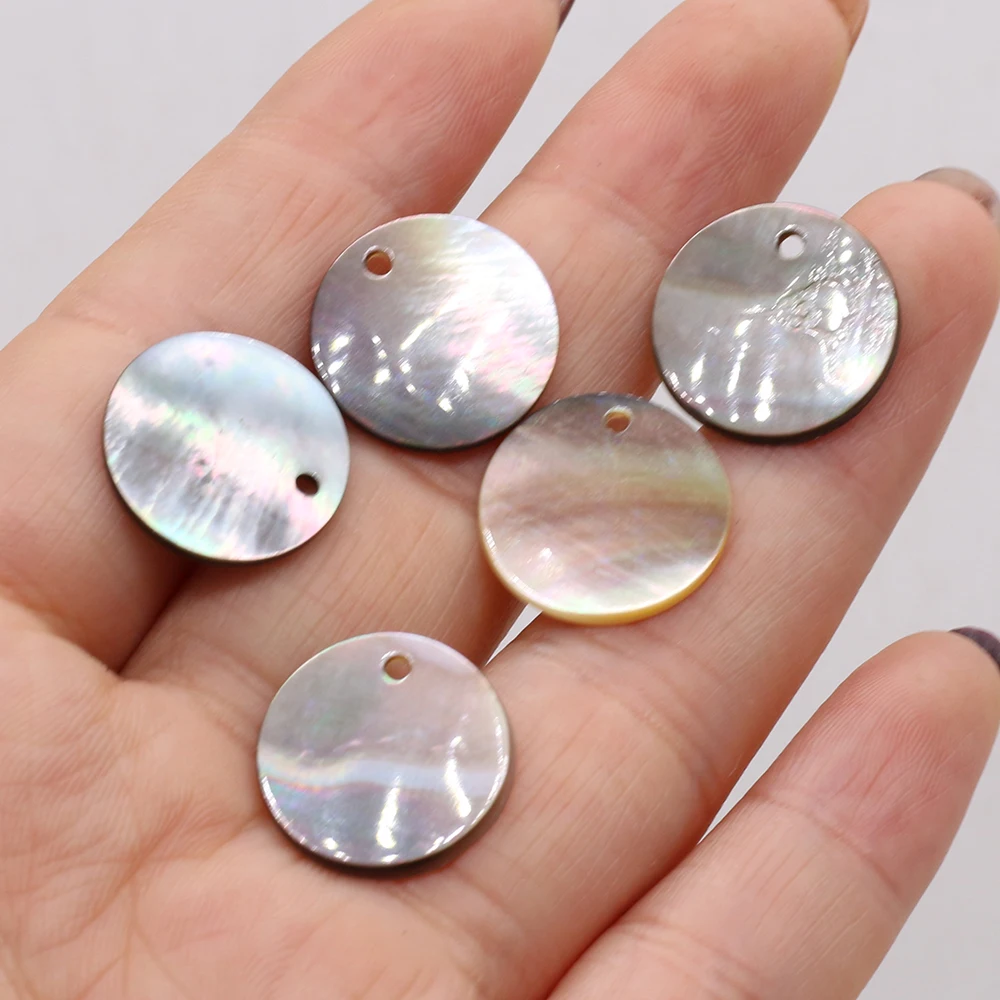 10Pcs Natürliche Shell Anhänger Mutter Der Perle Kleine Anhänger Für Schmuck Machen DIY Halskette Ohrringe Zubehör