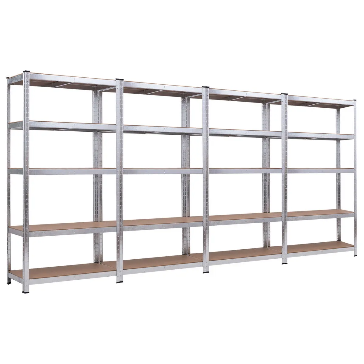 

Costway 71'' Heavy Duty Storage Shelf Steel Metal Garage Rack 5 Level Adjustable Shelves