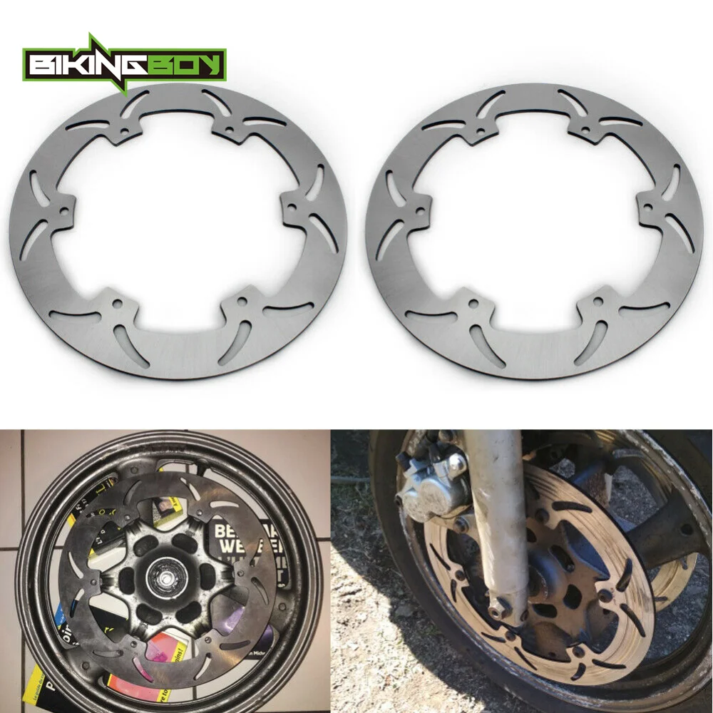 BIKINGBOY For Yamaha XJ 900 S Diversion 94 95 96 97 98 99 00 01 02 03 Front Brake Discs Disks Rotors XJ900S 320mm Stainless Set