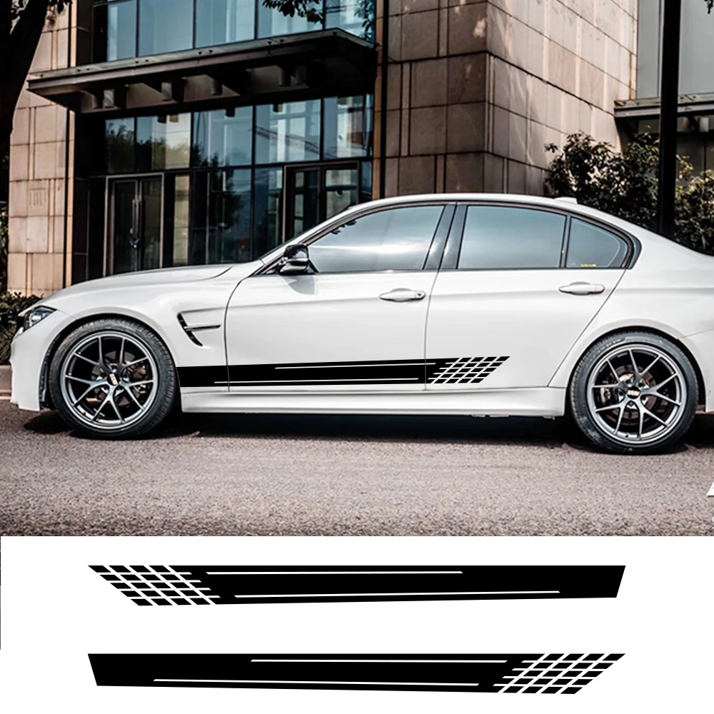 ملصقات جانبية للسيارة لسيارات فولكس فاجن أودي فورد BMW تويوتا بيجو مرسيدس رينو أوبل شيفروليه هوندا سيتروين اكسسوارات السيارات