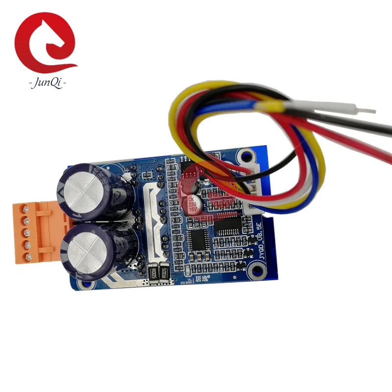 

18-50V 15A bldc motor driver for sensorless BLDC motor,motor controller JYQD-V8.5E with heatsink and connector wires