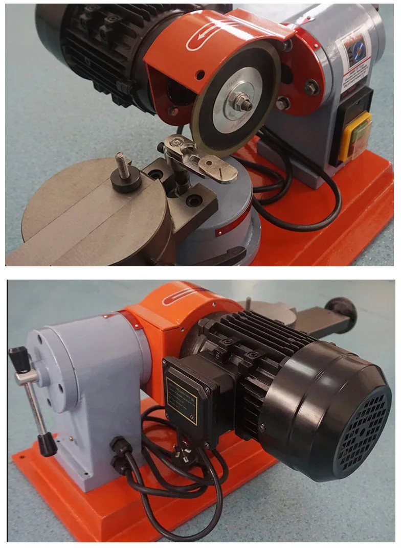 220V Manual Wood Working Machine Round Carbide Saw Blade Grinder Mill Sharpener