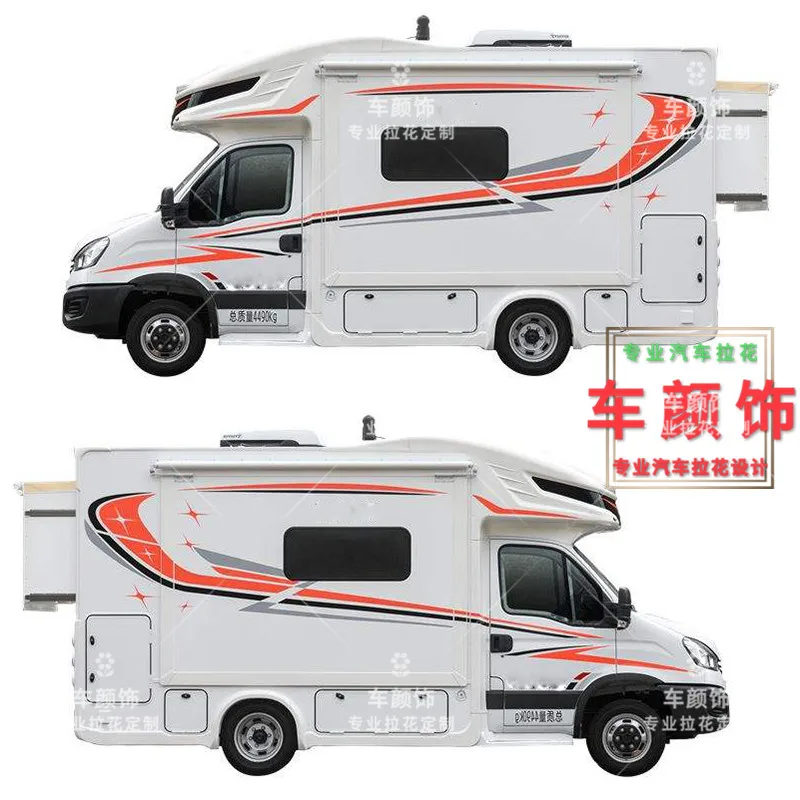 

Wagon stickers FOR IVECO Recreational Vehicle body exterior decoration popular decals